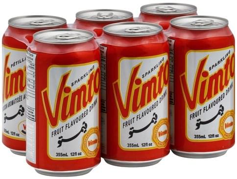 Vimto - Sparkling Fruit Flavor Drink (4 X 6 X 330ml) (Can Dep) - Quecan