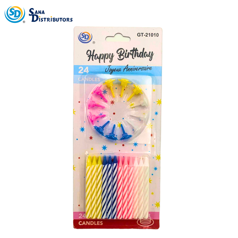Birthday Candles ( 12 Pcs ) - Quecan