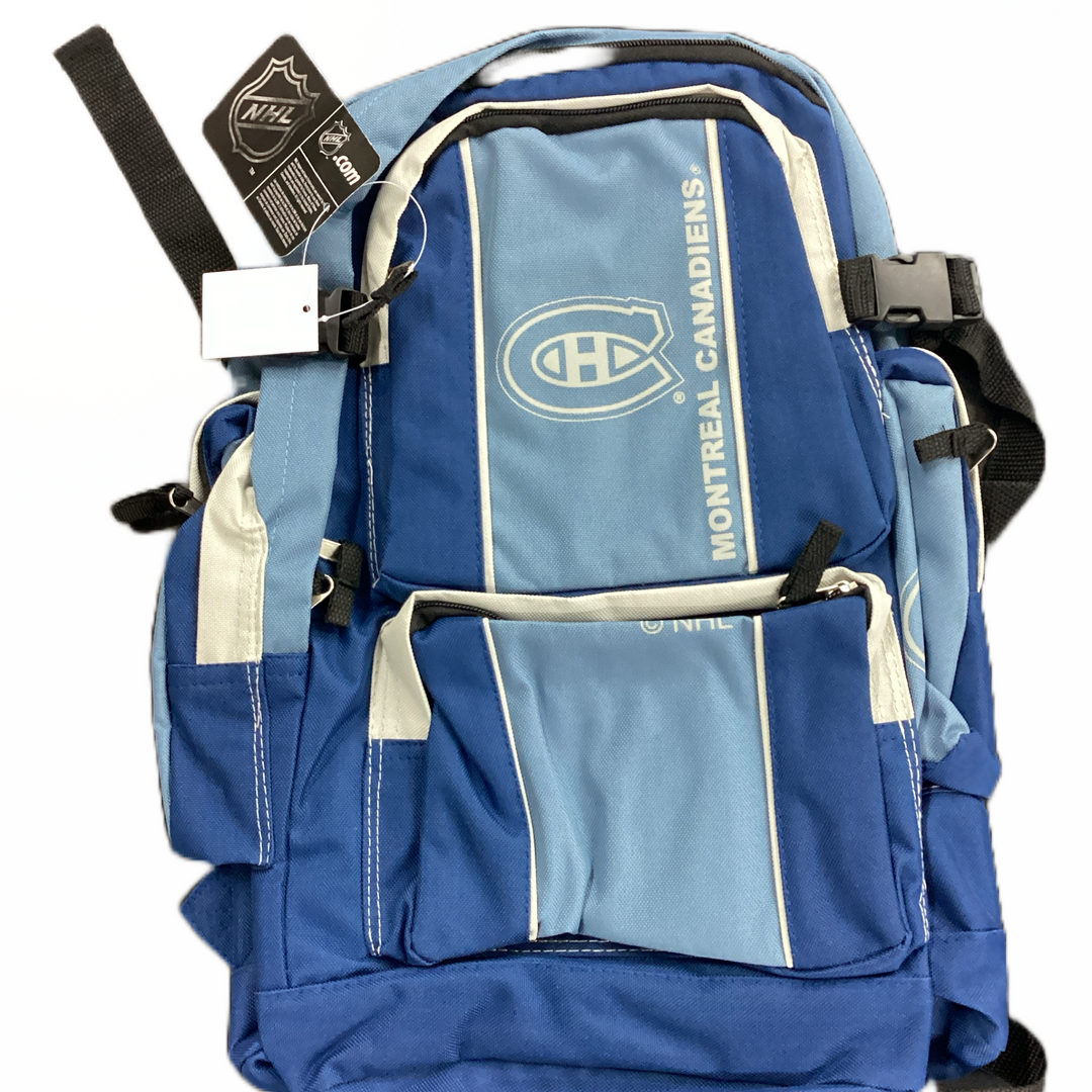 Montreal Canadiens School Backpack Blue - Quecan