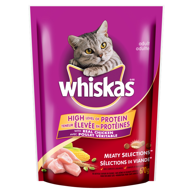 Whiskas - Meaty Selections Cat Food - Quecan