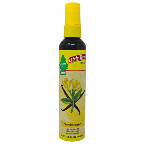 Little Trees Spray Air Freshener - Vanillaroma (103g) ( 6 Pack ) - Quecan