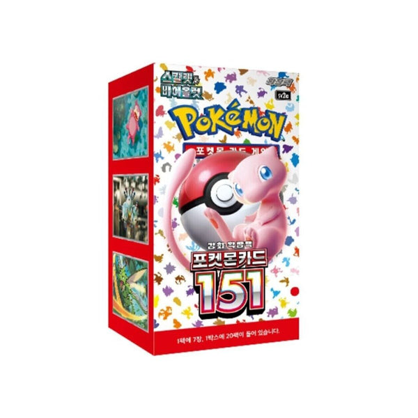 Pokemon 151 Booster Box (Korean) - Quecan