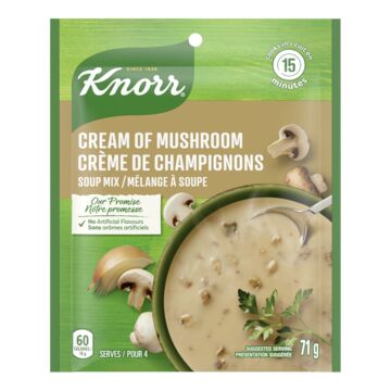 Knorr Cream Of Mushroom Soup (71g) - Quecan