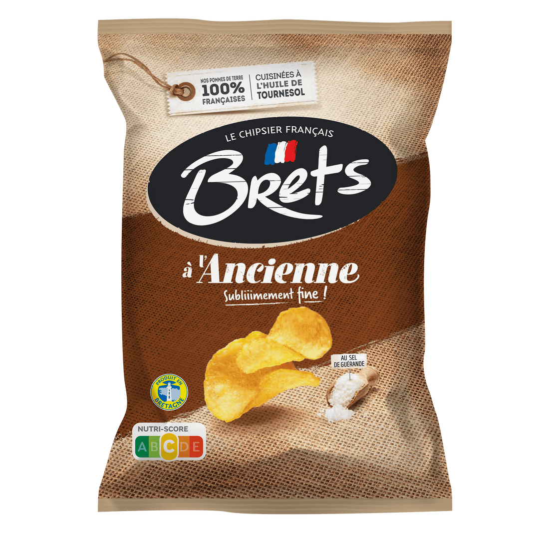 Brets Chips (Box of 10 X 125g) - Quecan
