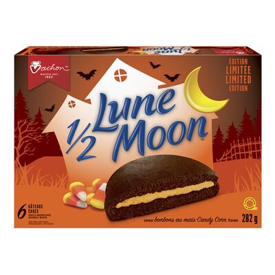 Vachon Limited Edition Candy Corn Flavored White Cakes 1/2 Moon - Quecan