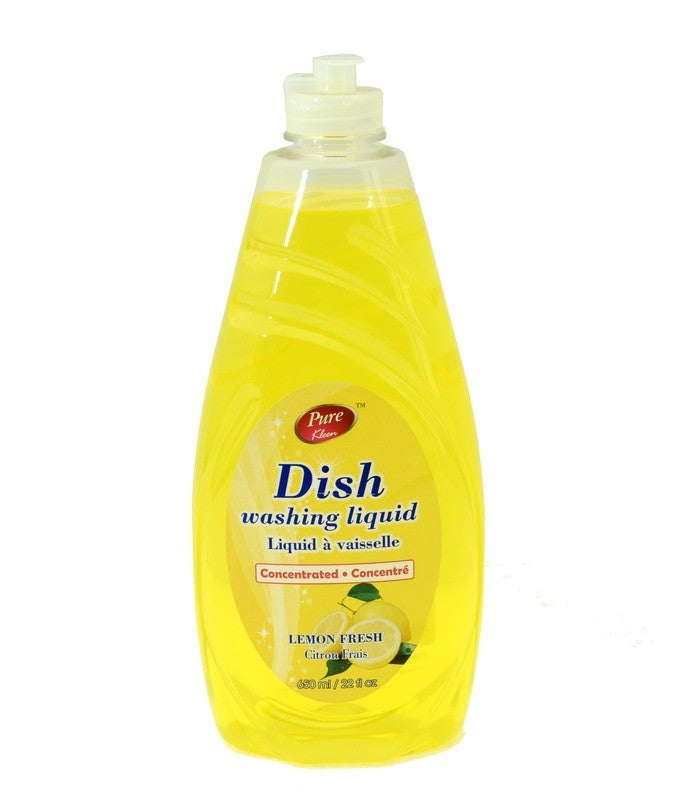 Pure Dish Washing Liquid CITRUS (650ml) - Quecan