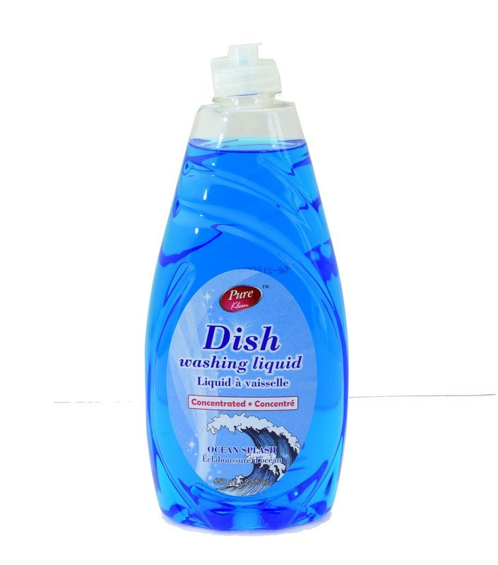 Pure Dish Washing Liquid OCEAN SPLASH (650ml) - Quecan
