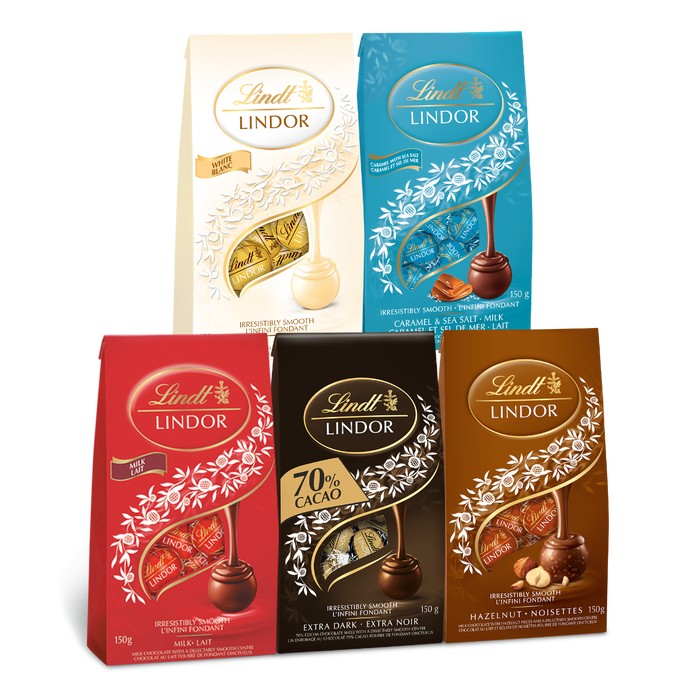 LINDT LINDOR CHOCOLATE (150g) - Quecan