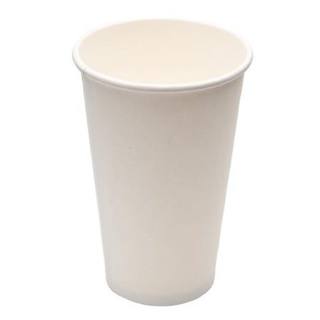 Coffee Cups Paper 16oz (50 Cups) - Quecan