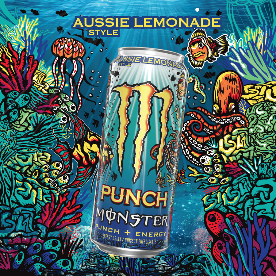 Monster - Energy Drink (12 x 473ml) (Can Dep) - Quecan