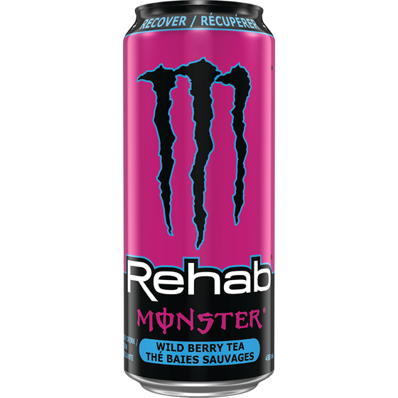 Monster Rehab - Energy Drink (12 x 458ml) (Can Dep) - Quecan