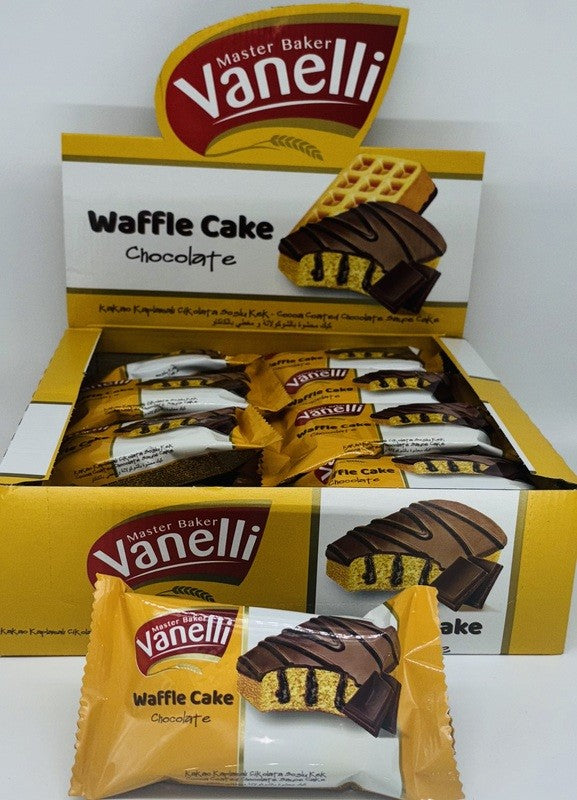 Vanelli Waffle Cake (24 x 35g) - Quecan