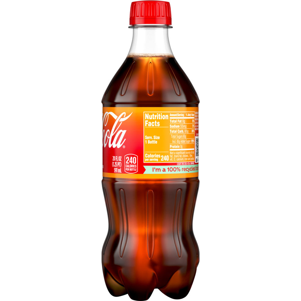 Coca Cola Orange Cream Vanilla Soda (24 x 500mL) (Can Dep) - Quecan