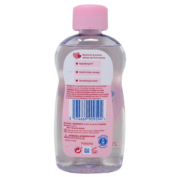 Johnson's Baby Oil (200ml) - Quecan