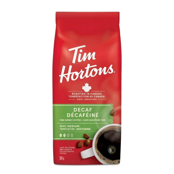 Tim Hortons Ground Coffee Decaf (300g)