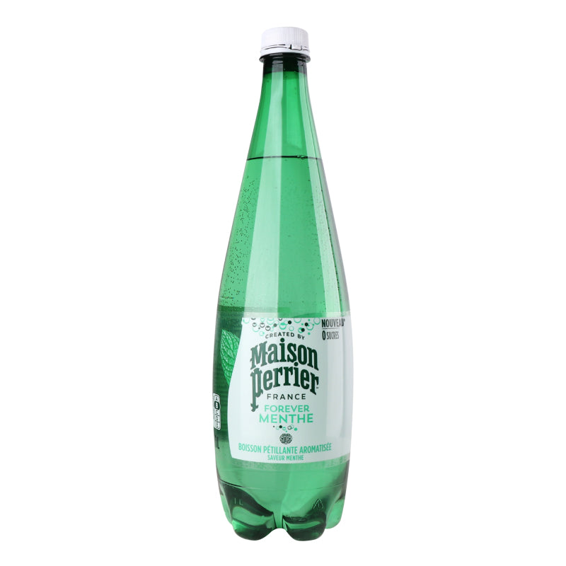 Maison Perrier Forever Mint Sparkling Mineral Water (12 x 1L) - Quecan