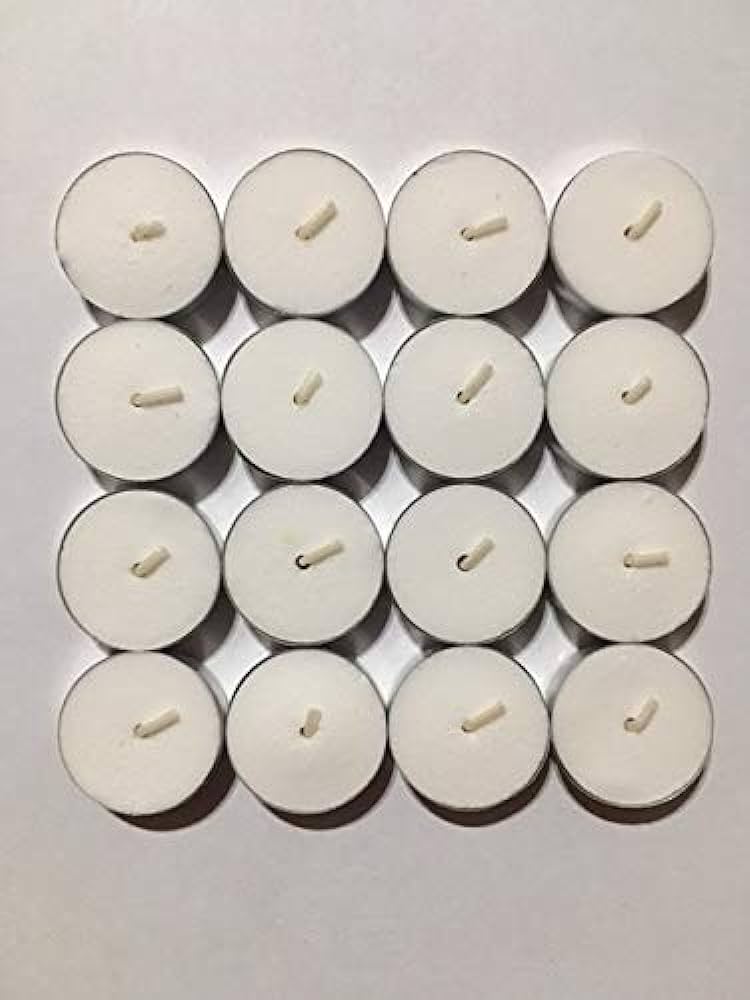 Tea Light Candles - Unscented - Quecan