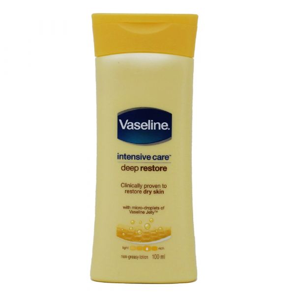 Vaseline Intensive Care Deep Restore Lotion 100ml - Quecan