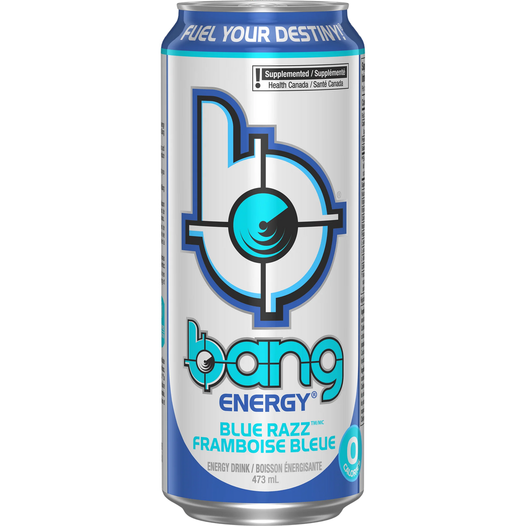 Bang Energy Drink Zero Sugar (12 x 473mL) (Can Dep) - Quecan