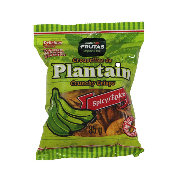 Plantain Crunchy Crisps Chips (50 x 85g) - Quecan
