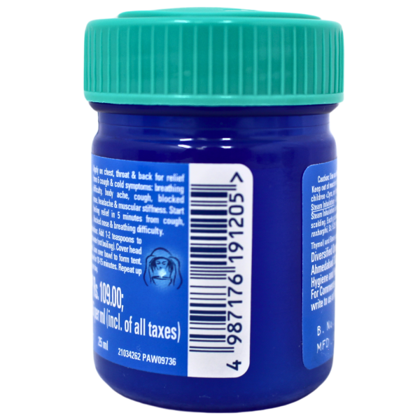 Vicks Vapo rub Ointment (20x25g) - Quecan