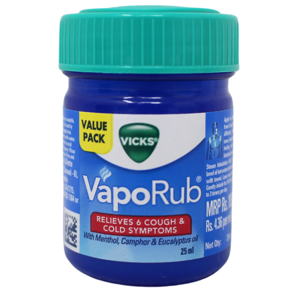 Vicks Vapo rub Ointment (20x25g) - Quecan