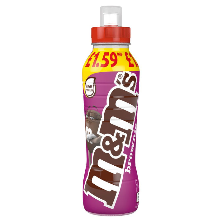M&M Chocolate Brownie Milk Drink (8 x 350ml) - Quecan