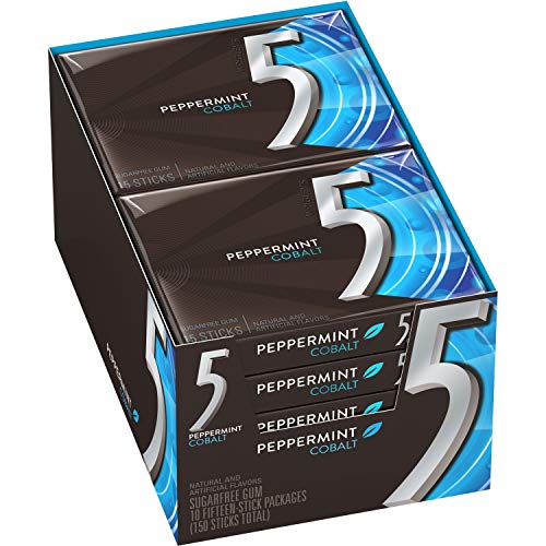 Freedent - Chewing gum sans sucre bubble menthe white (5 pièces