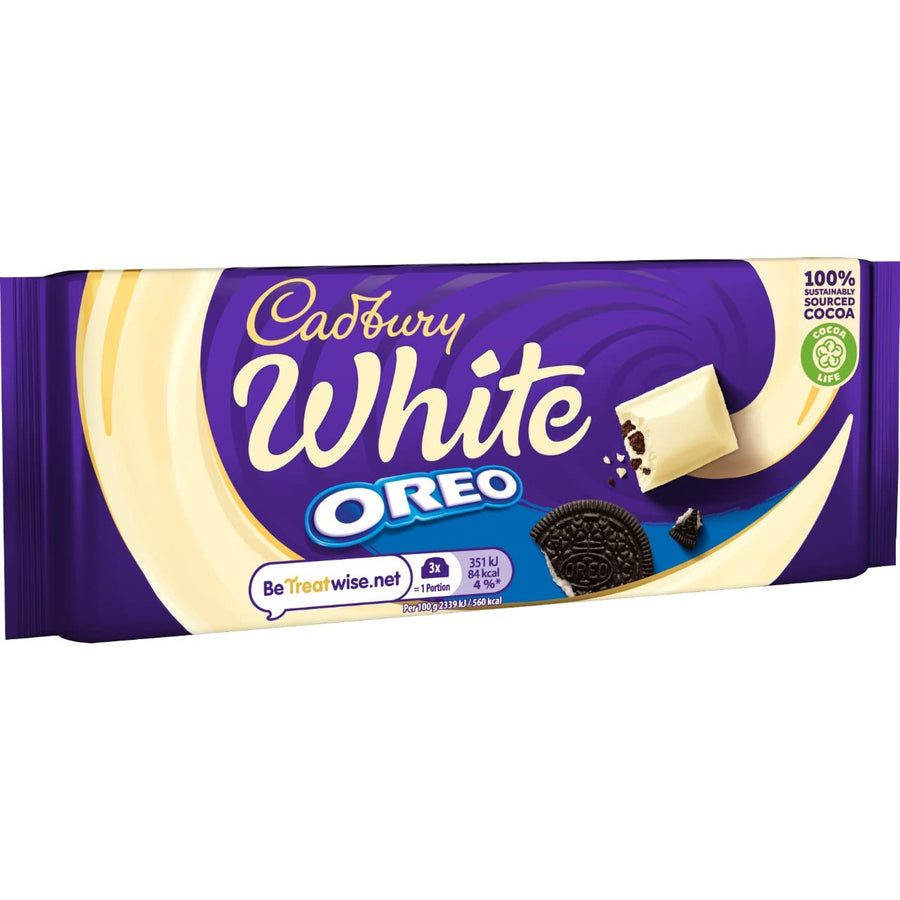 Cadbury - White Oreo Chocolate (17x120g) - Quecan