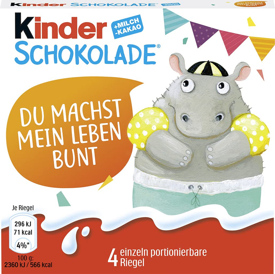 Kinder Schololade (20 X 50g) - Quecan