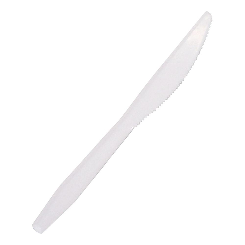 Neon 51 Transparent Plastic Knives - Quecan
