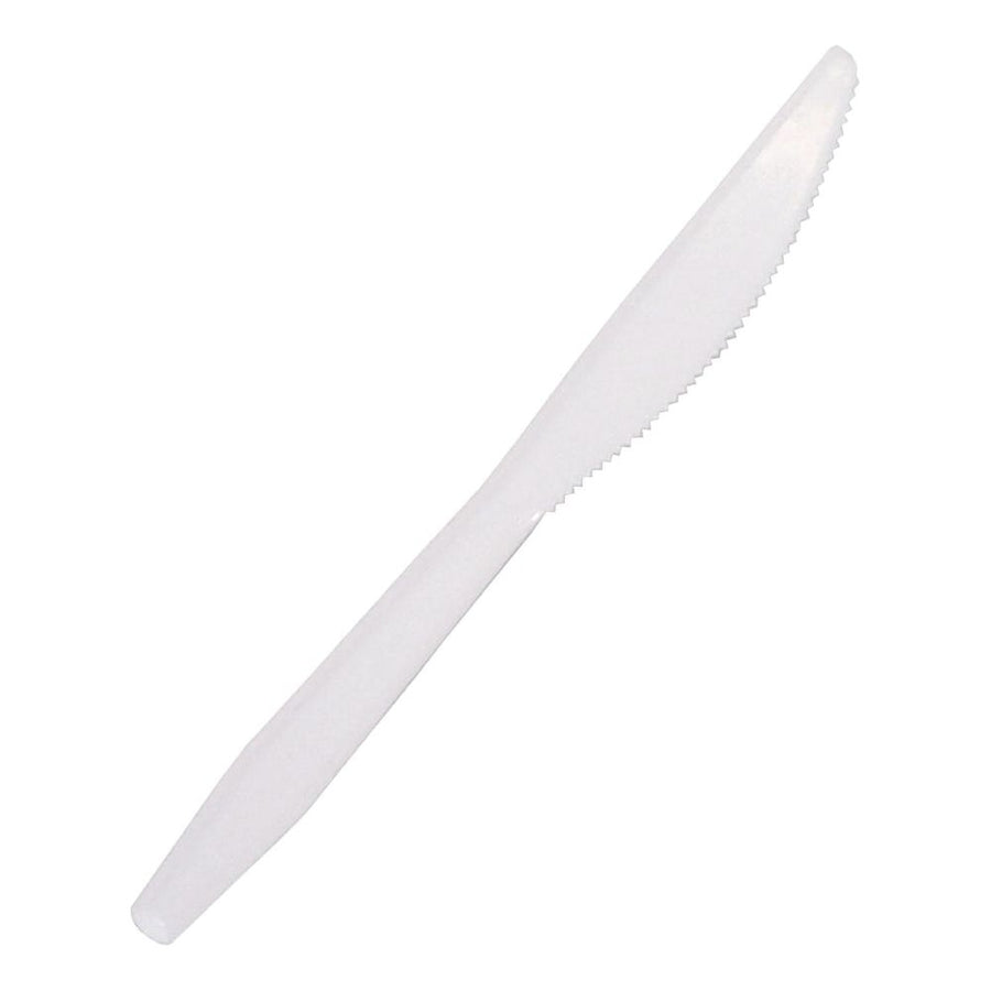 Neon 51 Transparent Plastic Knives - Quecan