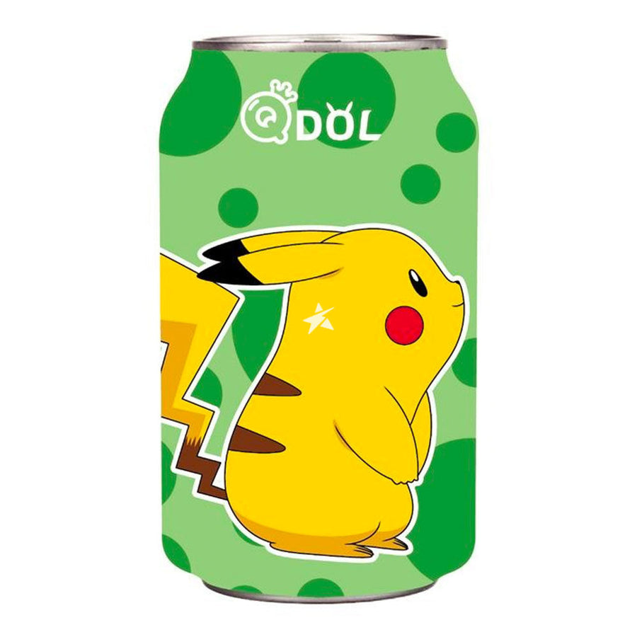 QDOL Sparkling Water Lime Flavour (24x330ml) (Can Dep) - Quecan