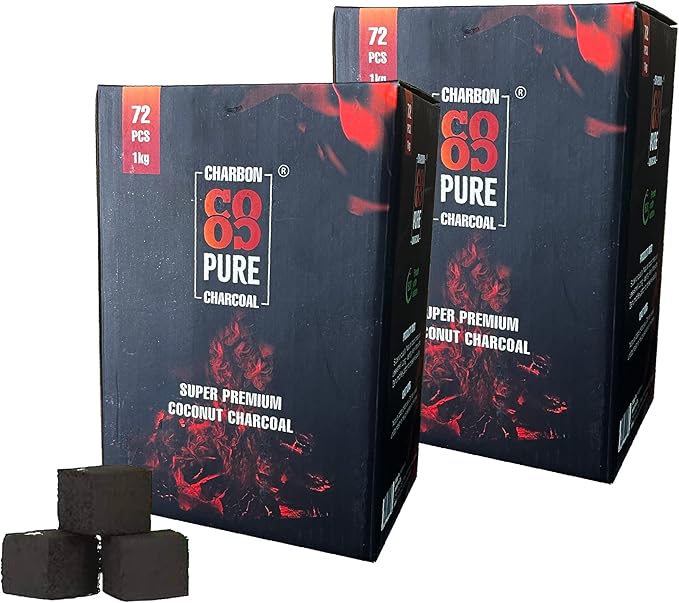 Coco Pure Charcoal (Box of 72) - Quecan
