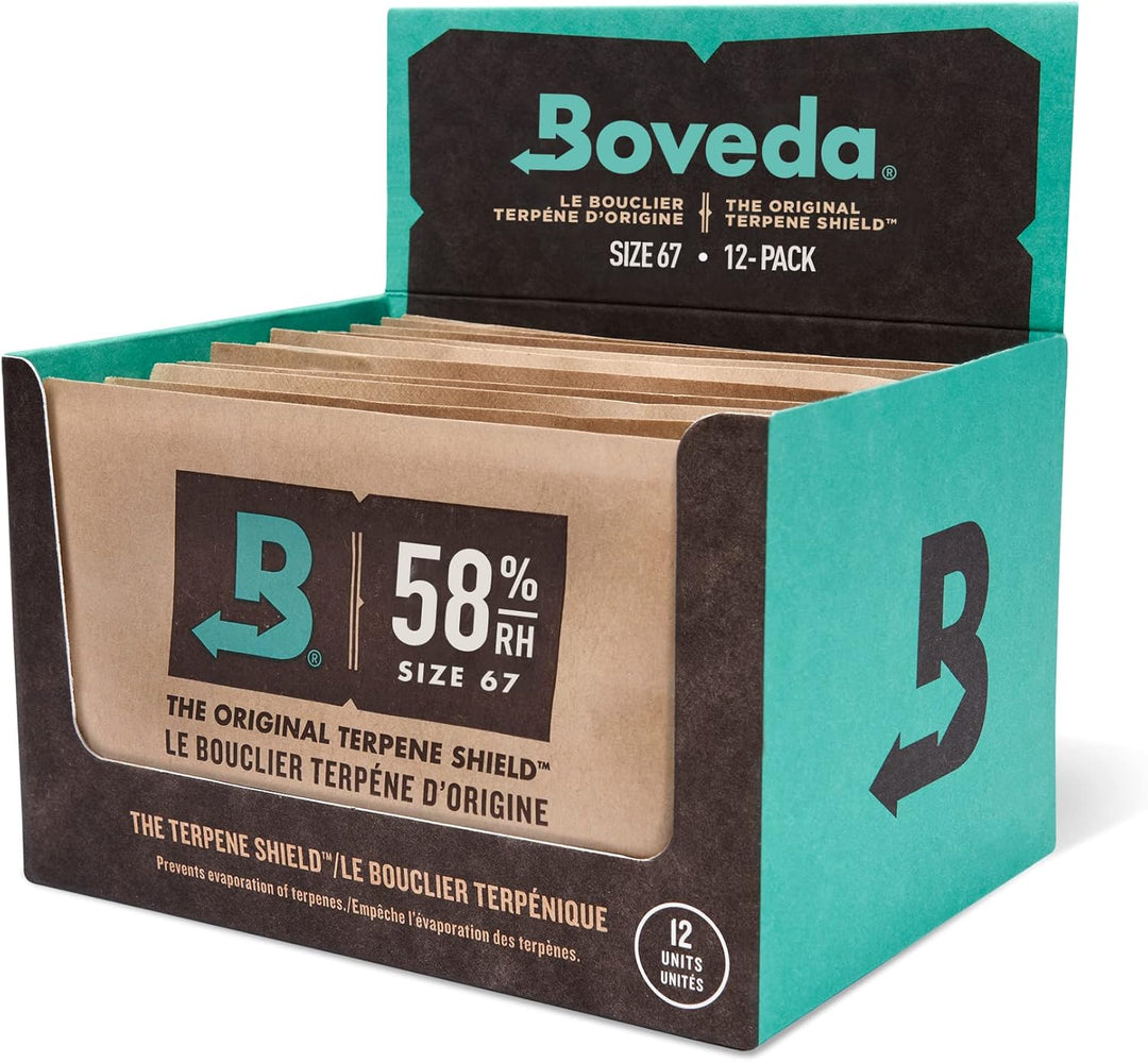 Boveda - Cannabis Humidity Control (12  x 67g) - Quecan