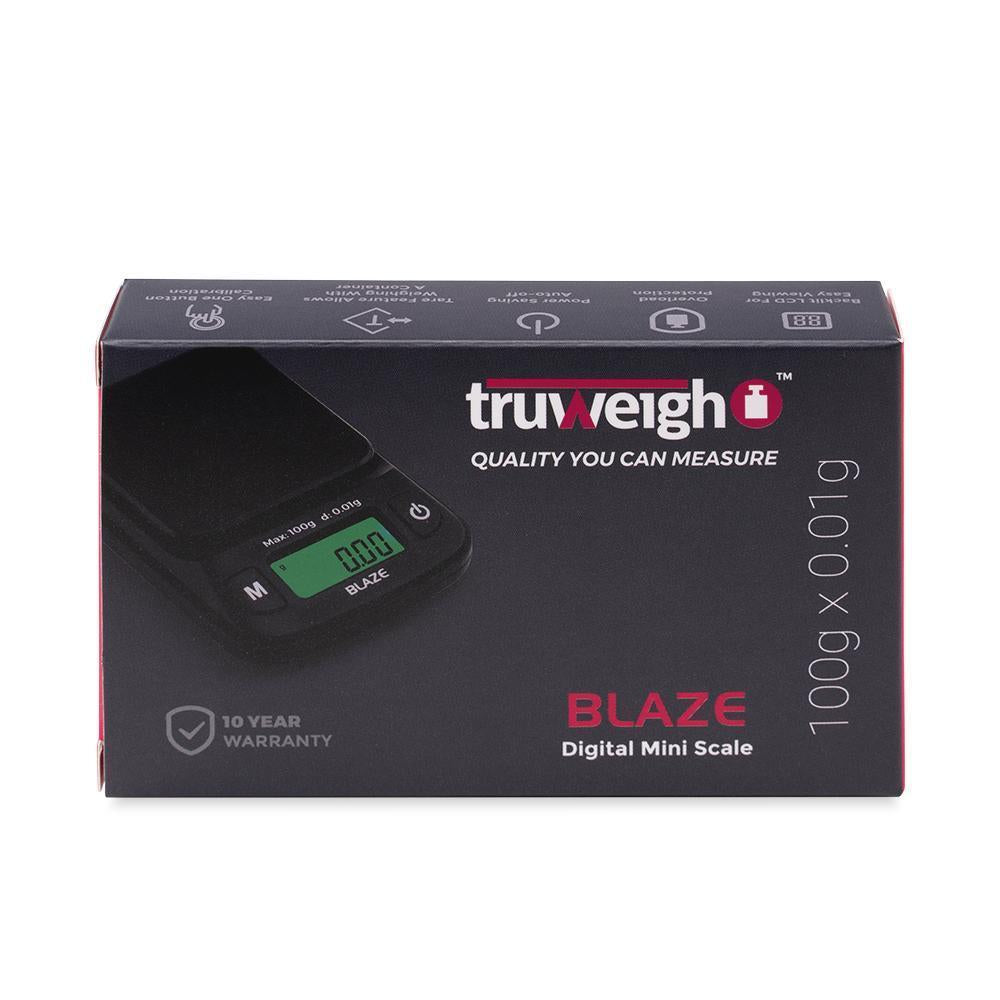 Truweigh BLAZE Digital Mini Scale - (100g X 0.01g) (Box of 12) - Quecan