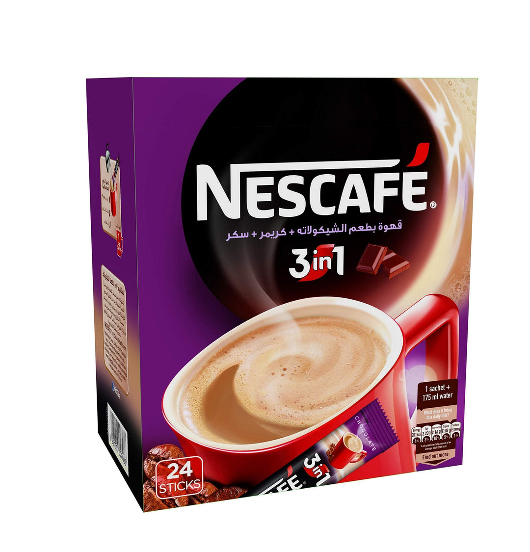 Nescafe 3in1 Instant Coffee (24x18g) - Quecan