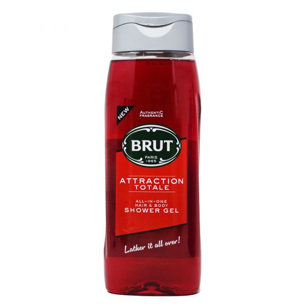 Brut Body Wash Total Attraction (500ml) - Quecan