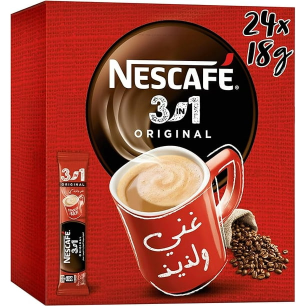 Nescafe 3in1 Instant Coffee (24x18g) - Quecan