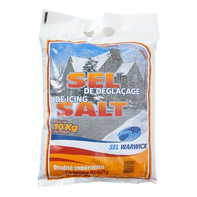 Sel Warwick Superior Quality DE ICING SALT (10 KG) - Quecan