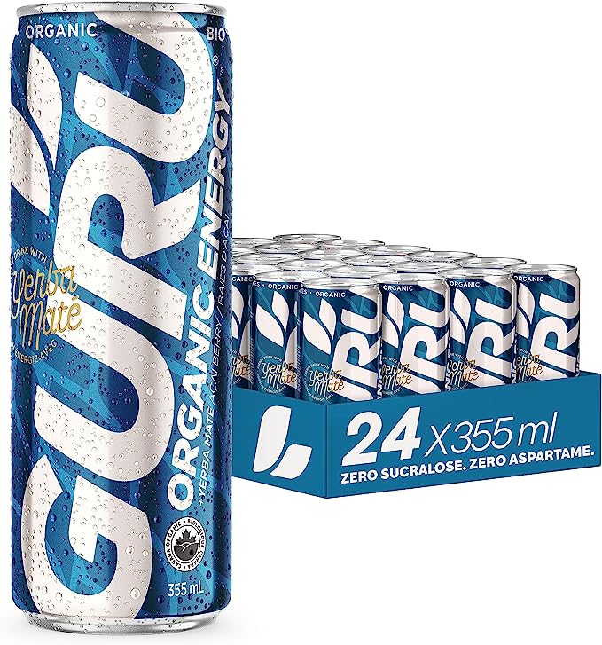 Guru - Energy Drink (24 x 355ml) (Can Dep) - Quecan