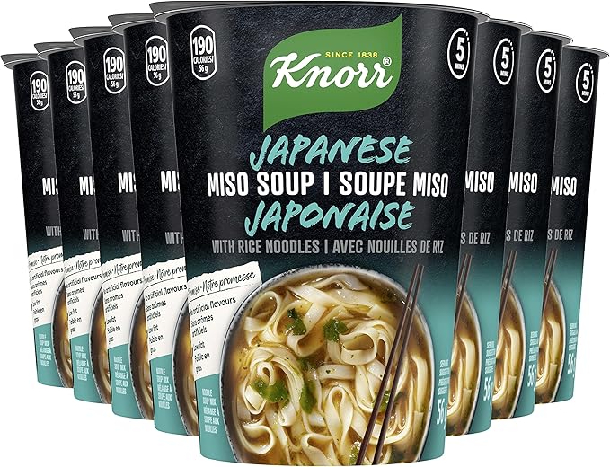 Knorr Miso Japanese Soup With Rice Noodles (8 x 56g) - Quecan