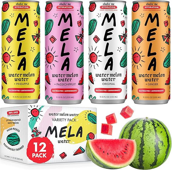 MELA Watermelon Water Flavored Beverage (12 x 500mL) - Quecan