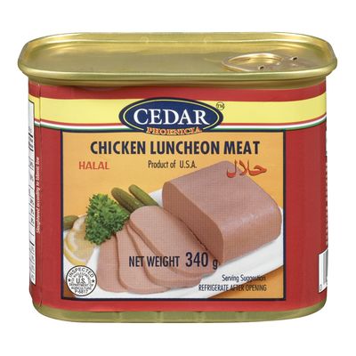 Cedar Phoenicia Chicken Luncheon Meat (340g) - Quecan