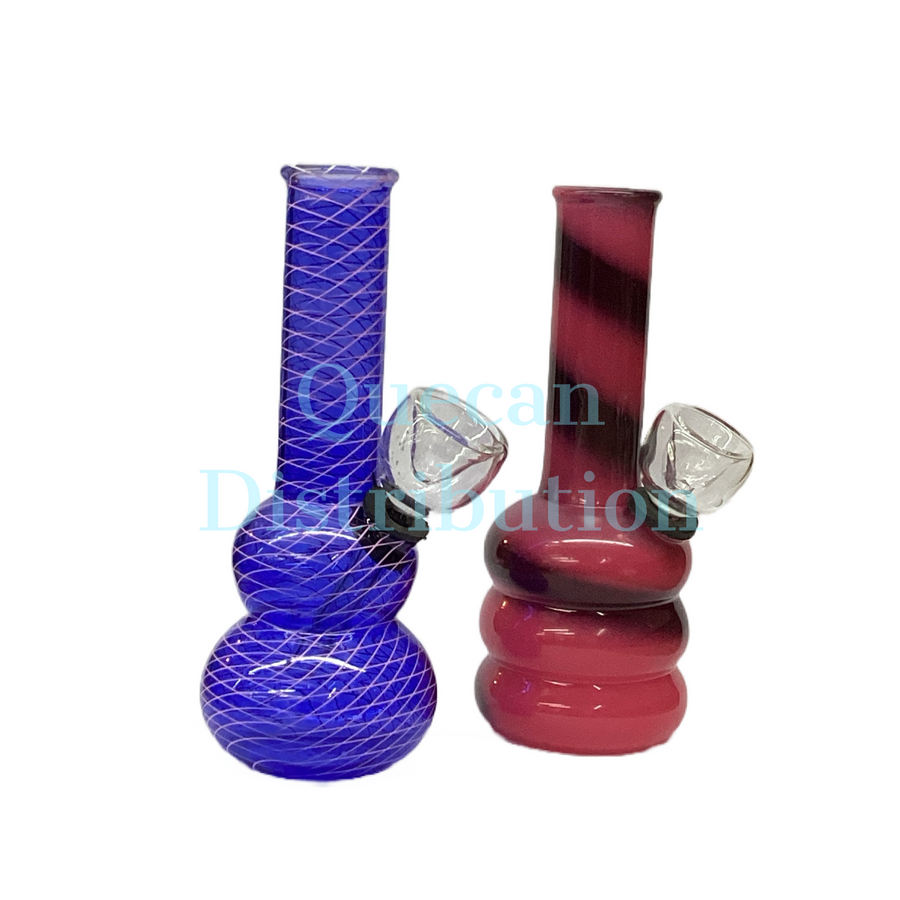 Mix Color Glass Bong 5" (#7) - Quecan