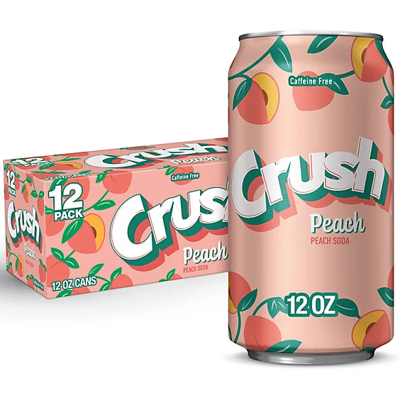Crush - Soft Drink (12 x 355ml) (Can Dep) - Quecan