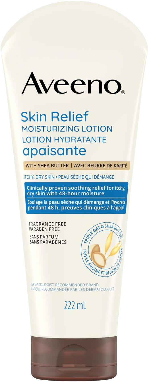 Aveeno Skin Relief Fragrance Free Moisturizing Lotion 222mL - Quecan