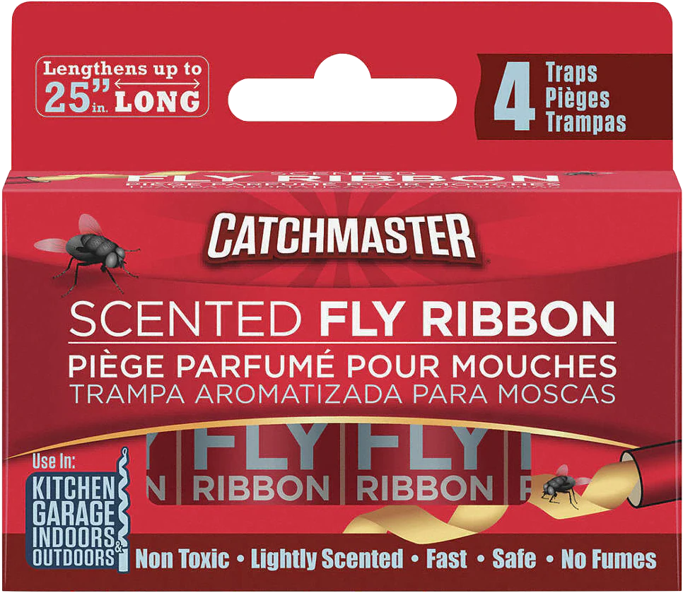 Catchmaster Scented Fly Ribbon Traps (4 ct) - Quecan