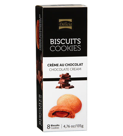 Delicia Chocolate Cream Cookies (135g)