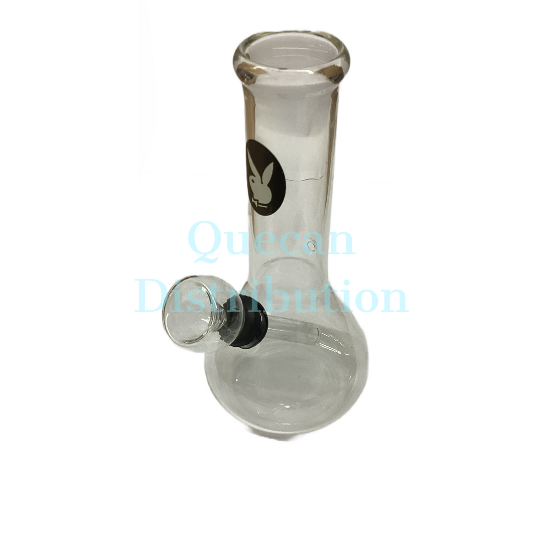 Clear Sticker Bong 5" (#18) - Quecan